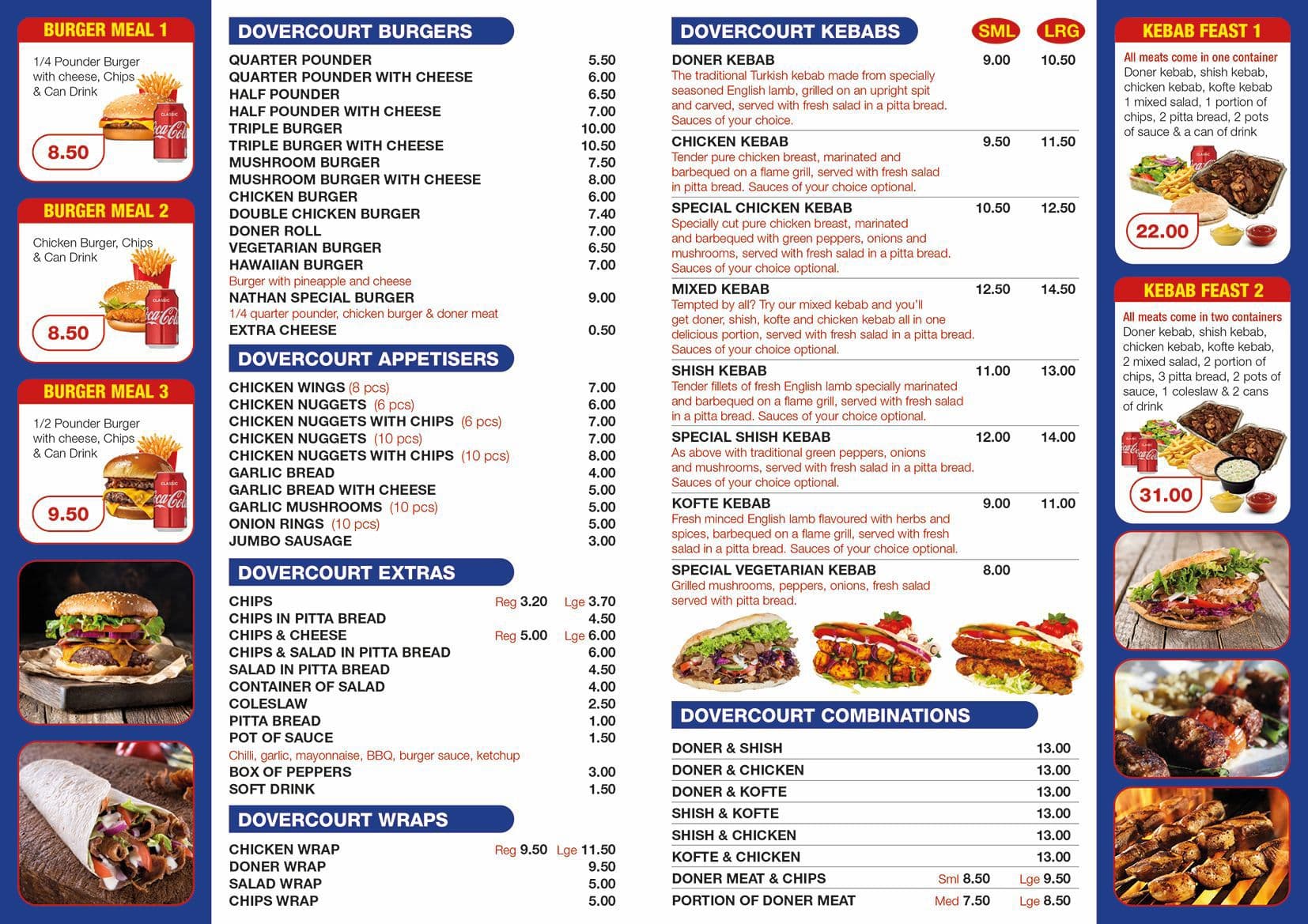 Menu inside